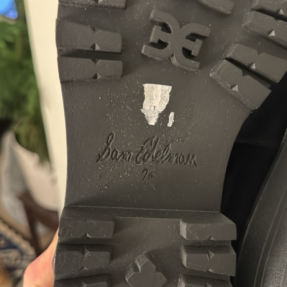 Sam Edelman Jazmine Chelsea Boot in Black Suede - Picture 13 of 14